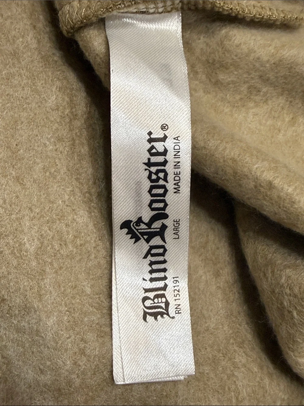 Blind Rooster by Ravelheart Embroidered Kou Sweatshirt